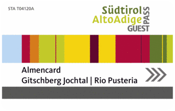 Gitschberg Jochtal Almencard Gitschberg Jochtal Almencard