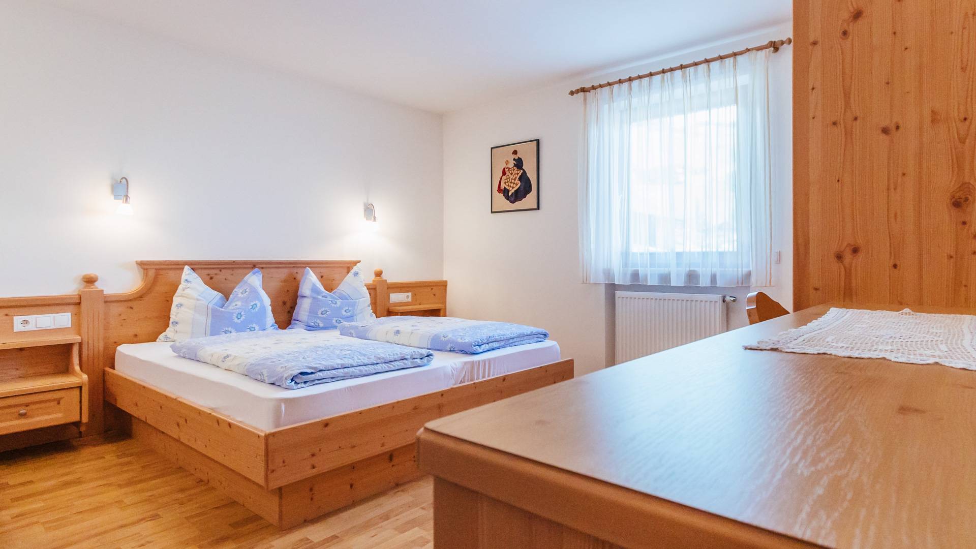 Double room of our holiday apartments Maranza
